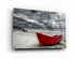 Sailing Boat Glass Wall Art