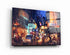 City Abstract Glass Wall Art