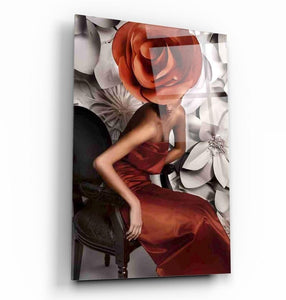 Rosalinda Glass Wall Art