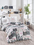 Animals Bedding Set Cats Themed Single/Twin Size 1 Duvet Cover 1 Pillow Case Girls Boys Bed Set