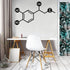 Metal Wall Decor Adrenaline Molecule Metal Wall Art Science