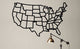 Metal World Map Wall Art States of America Map Metal USA